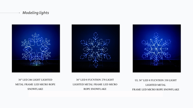 Mini rope motif lights 10