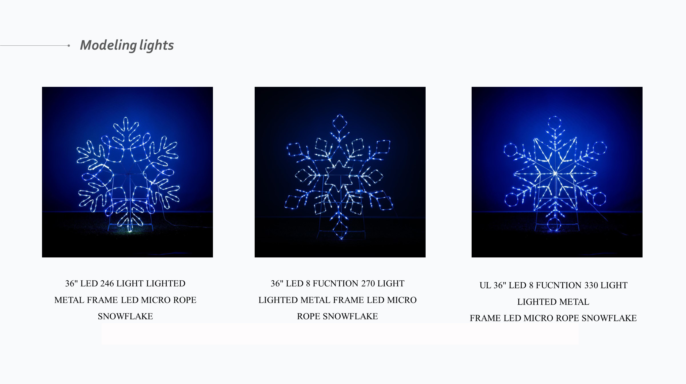 Mini rope motif lights 10