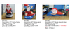 Skiing Santa & Santa Claus & Shark Inflatable Lights - 37