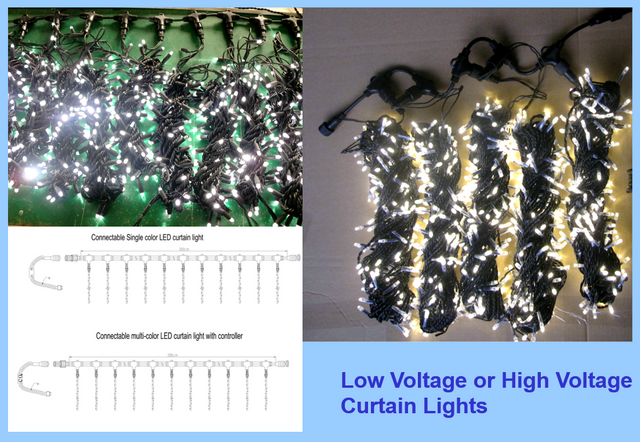 F5 LED Curtain String Light