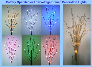 Dry branch Decoration lights