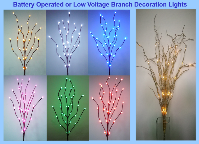 Dry branch Decoration lights
