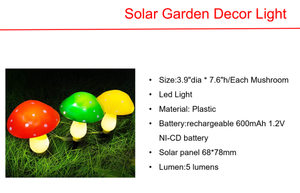 Solar LED Garden Decor Light