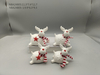 porcelain jumping Reindeer with scarf - 26