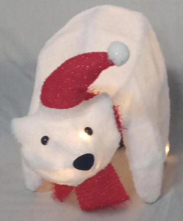 Fabric collapsible White Bear lights