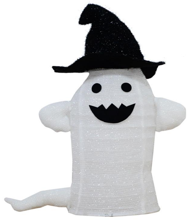 Fabric-wrap White Ghost collapsible lights