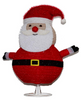 Fabric-wrap Santa collapsible lights