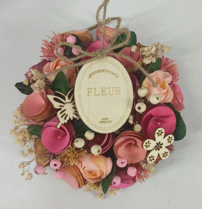 Wreath (Match Flowers & Fruit)