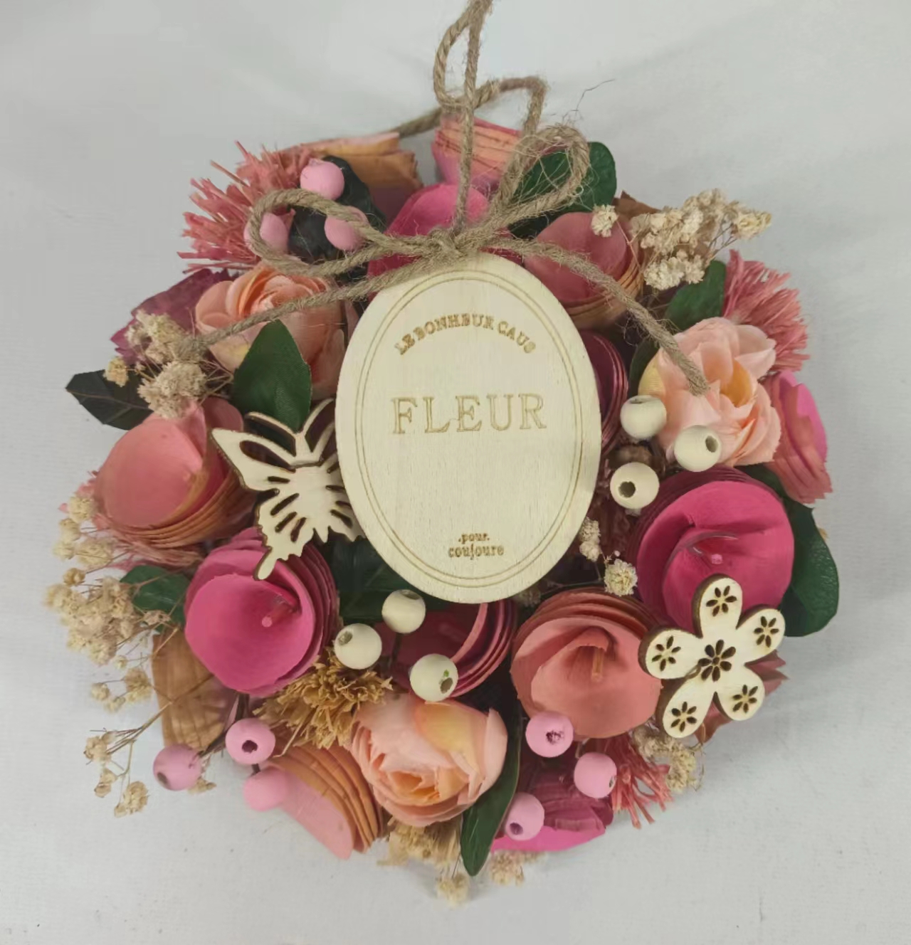Wreath (Match Flowers & Fruit)