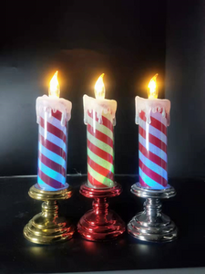 Acrylic red candle lights 2