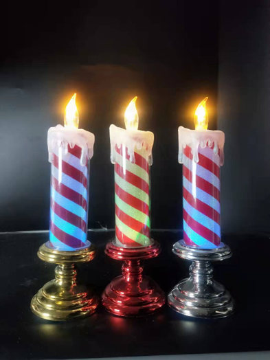 Acrylic red candle lights 2