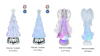 Acrylic Water Crystal Light Christmas trees / Angel SJ - 25