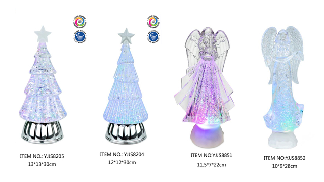 Acrylic Water Crystal Light Christmas trees / Angel SJ - 25