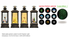 Acrylic Water globe spinner Lantern & LED Projector Light Snowman & Kids / Santa Claus & Kids SR - 48