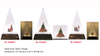 Acrylic Water Snow Globe Triangle Santa Claus/Bear/choralist SR - 116