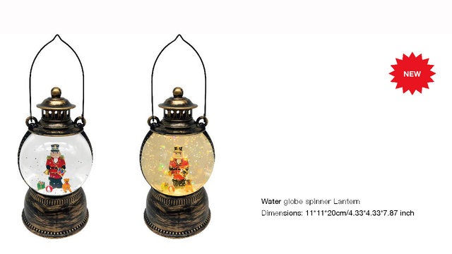 Acrylic Water globe spinner Lantern soldier SR - 84