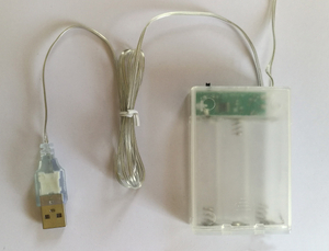 Indoor battery box+USB connector