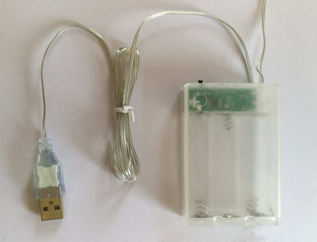 Indoor battery box+USB connector