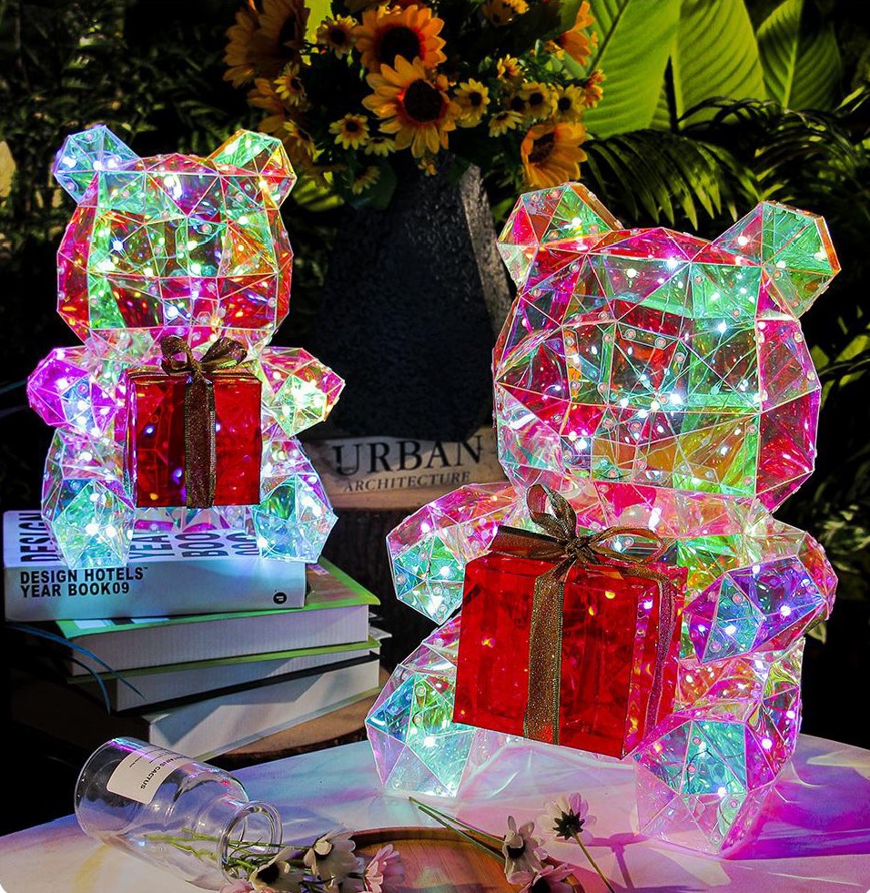 Colorful Love Bear