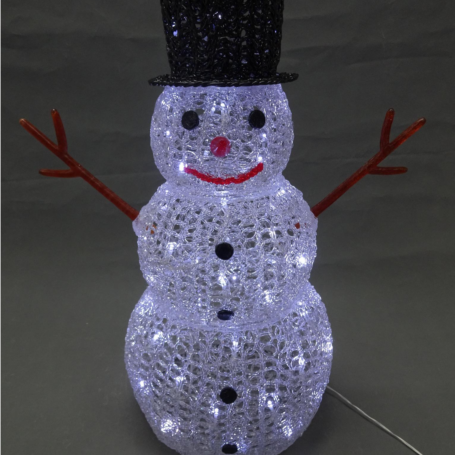 PS 3D Snowman Crystal lights 