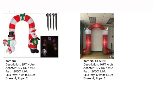 Arch Inflatable Lights