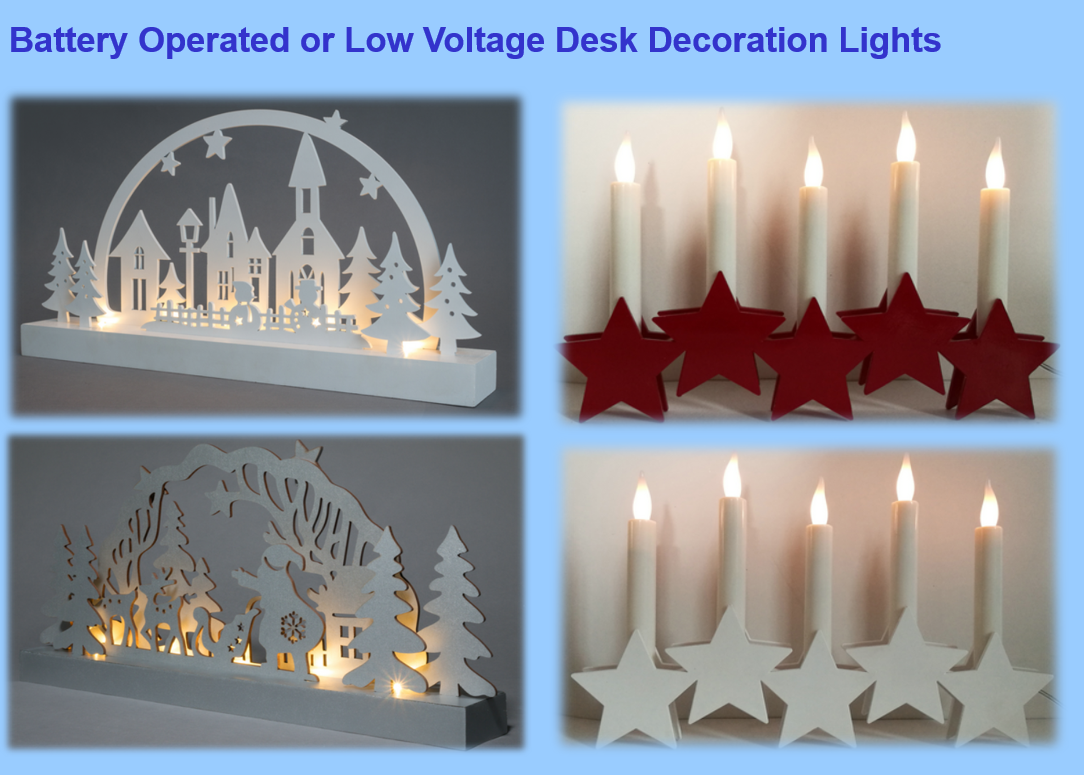 Desk decoration lights 