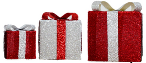 Cloth-wrapped Gift Box Collapsible Lights