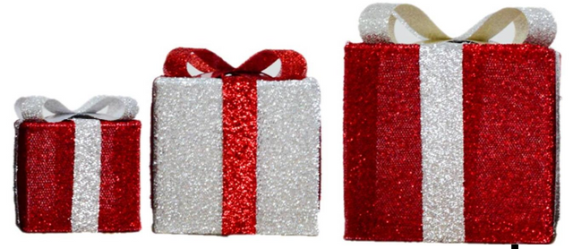 Cloth-wrapped Gift Box Collapsible Lights