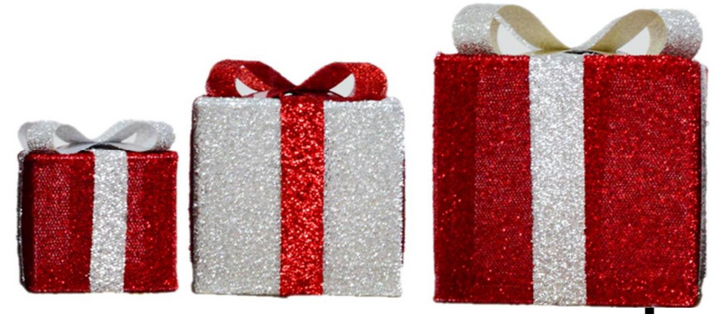 Cloth-wrapped Gift Box Collapsible Lights