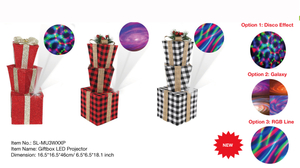 Indoor Decoration Giftbox LED Proiector- 37