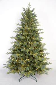X'mas Green color Ordinary Christmas tree Light with Matel Leg  - 25