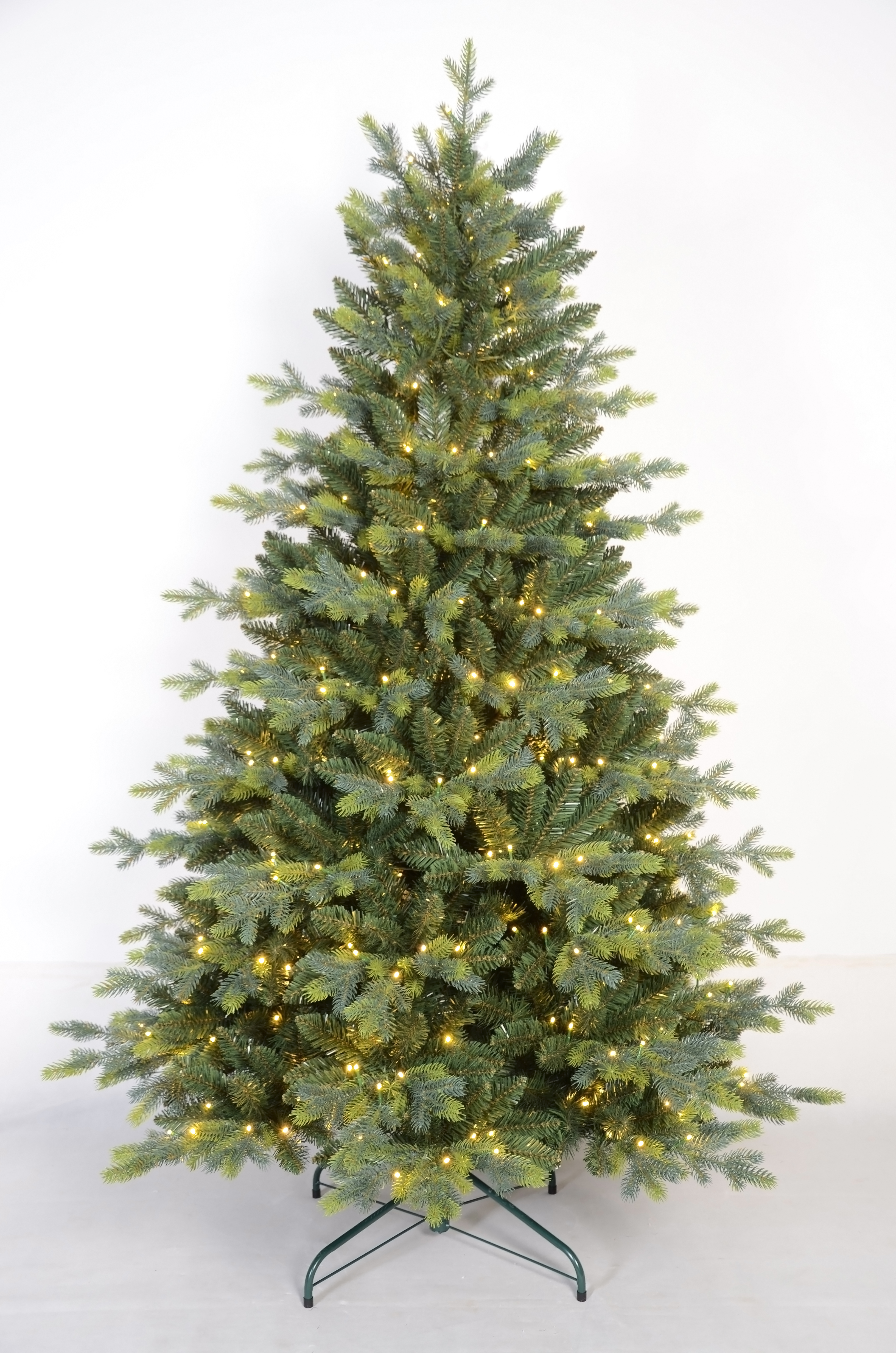 X'mas Green color Ordinary Christmas tree Light with Matel Leg  - 25