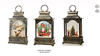Acrylic Water Motion Birds / Santa Claus & Reindeer / Santa Claus & Kid SJ - 18