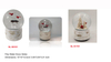 Acrylic Poly Water Snow Globe Red birds & Reindeer/ Red birds & Trees SR - 131