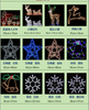 Metal motif lights