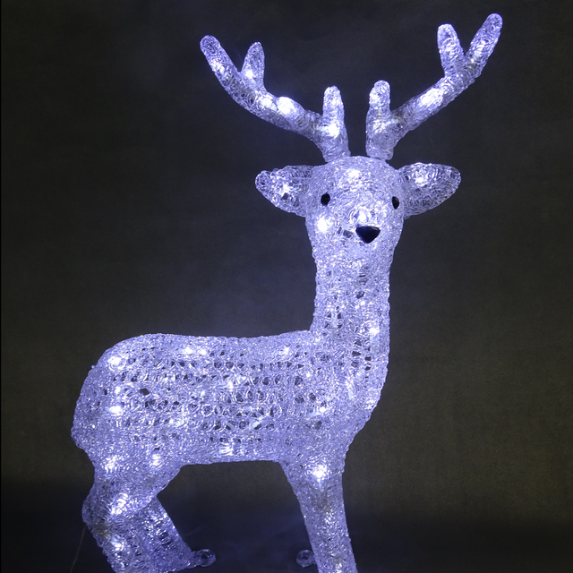 PS 3D Deer Crystal lights 