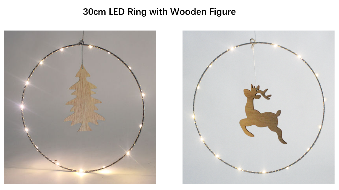 Metal wire decoration lights