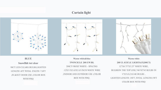 F5 LED Curtain String Light2