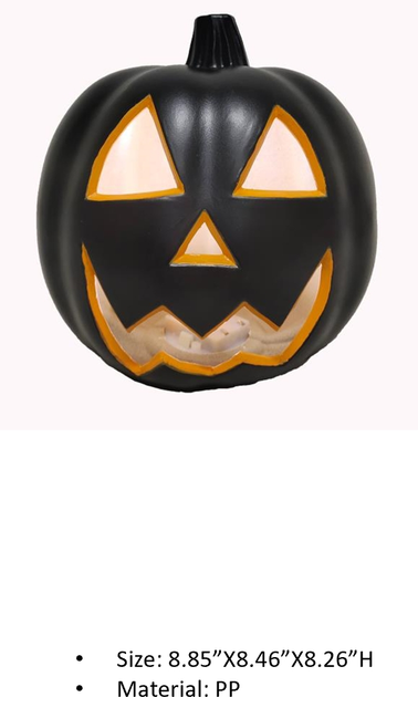 PP Black col. pumpkin modle light 