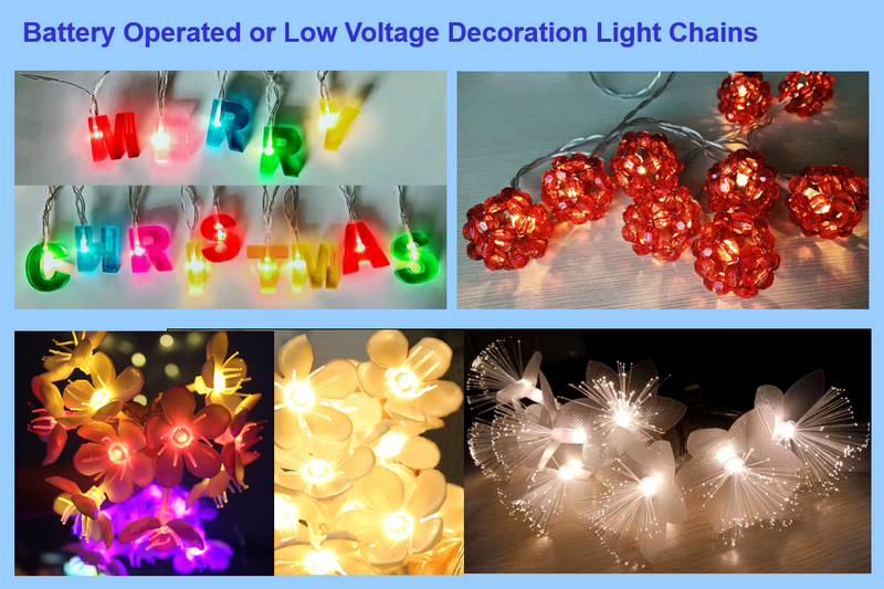 Xmas Decoration Light chains 