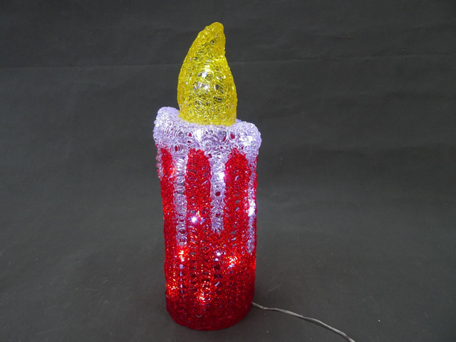 PS 3D Candle Crystal lights 