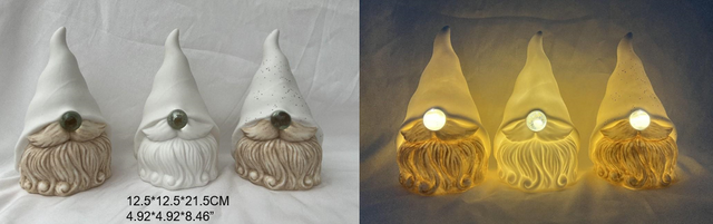porcelain two penguin light- 9