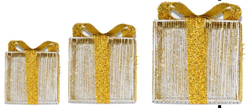 Fabric-wrap Gift Box collapsible lights