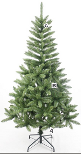 X'mas Green color Ordinary Christmas tree