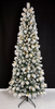 X'mas Green color+flocking Ordinary Christmas tree Light - 10