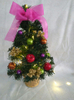 X'mas Green Mini Tree with with basin + colorful ball/fruit/Belt - 2