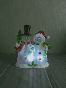 Acrylic snowman