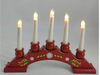 5 LEDs Wooden Candle Bridge Light 2
