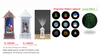 Acrylic Water globe spinner Lanter & Projector Light Santa Claus / Snowman SR - 42