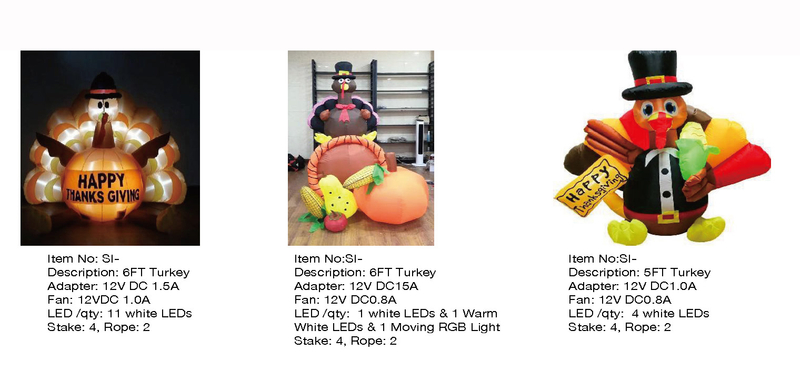 Turkey Inflatable LED Lights